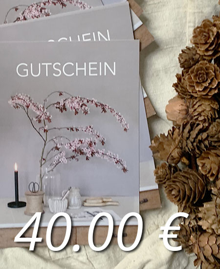 WERTGUTSCHEIN 40.00 EUR